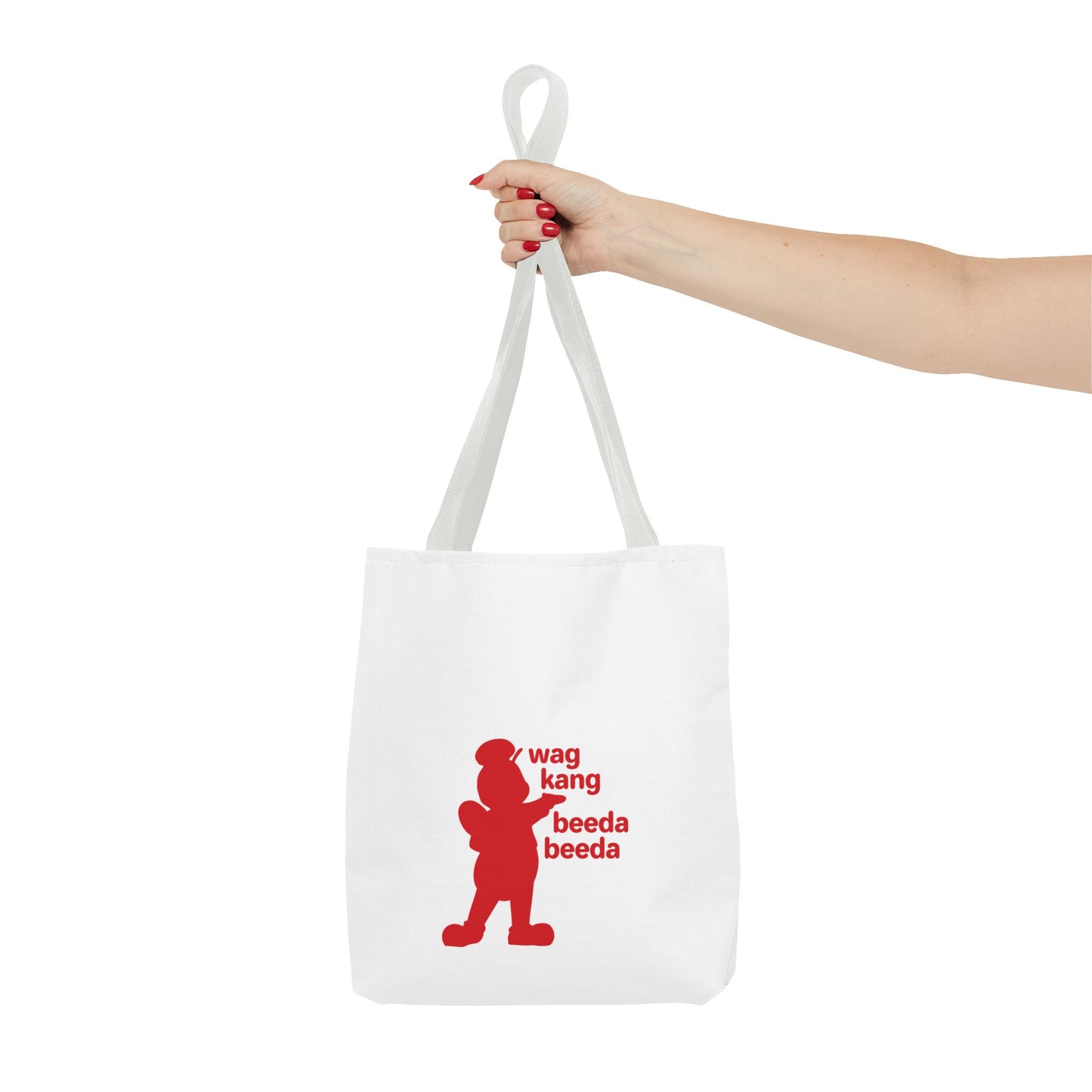 Wag kang beeda (silhouette) ToteBag