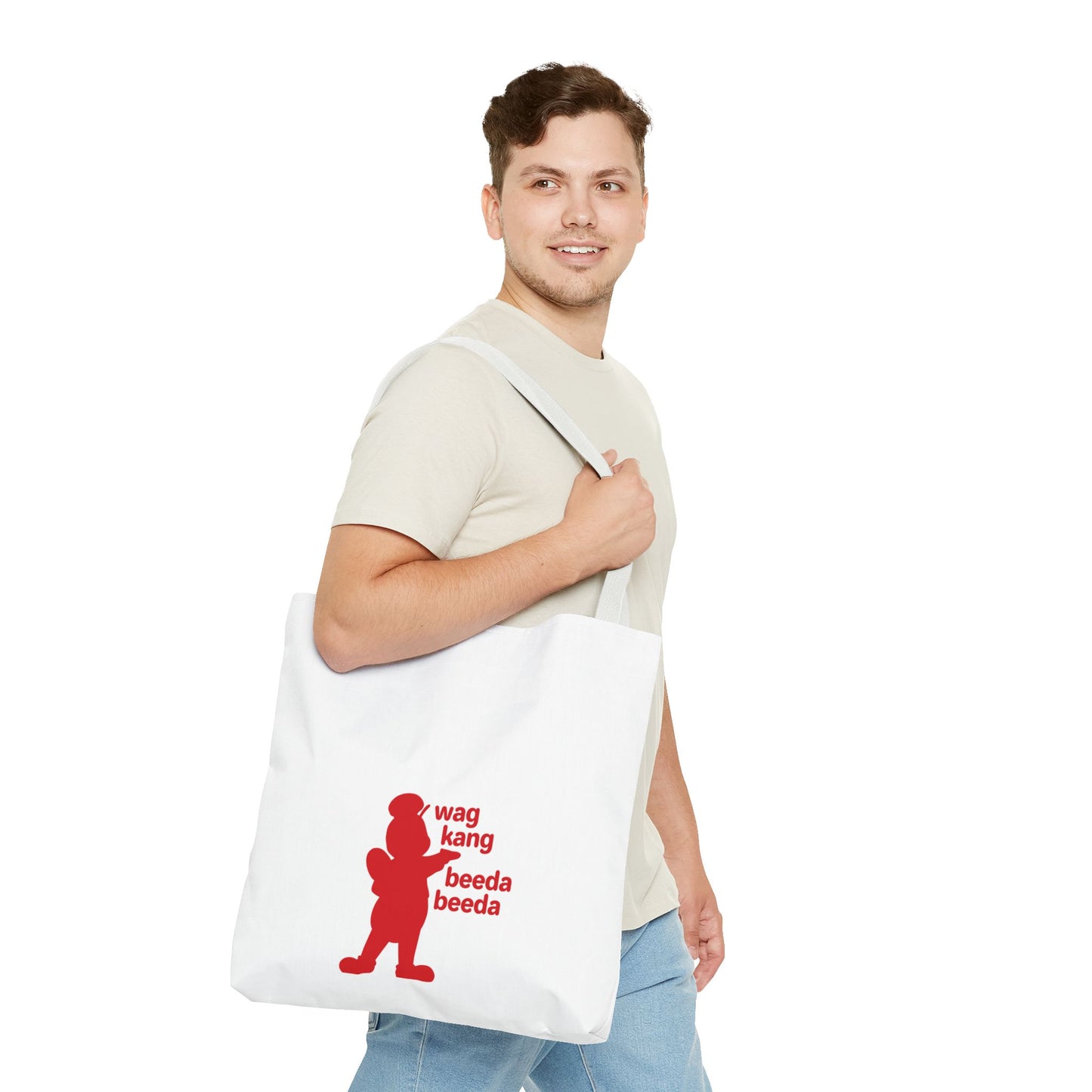 Wag kang beeda (silhouette) ToteBag
