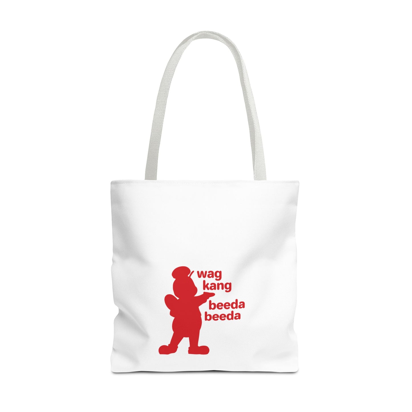 Wag kang beeda (silhouette) ToteBag